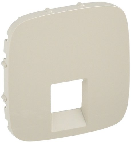 Лицевая панель Legrand Valena Allure для 1-м. розетки RJ11/RJ45 слоновая кость картинка